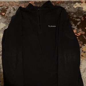 Men’s XL Columbia Black Half-Zip Fleece